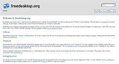 Desktop Screenshot of freedesktop.org