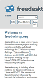 Mobile Screenshot of freedesktop.org